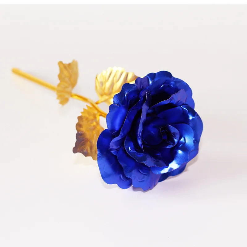 24K Gold Foil Galaxy Rose