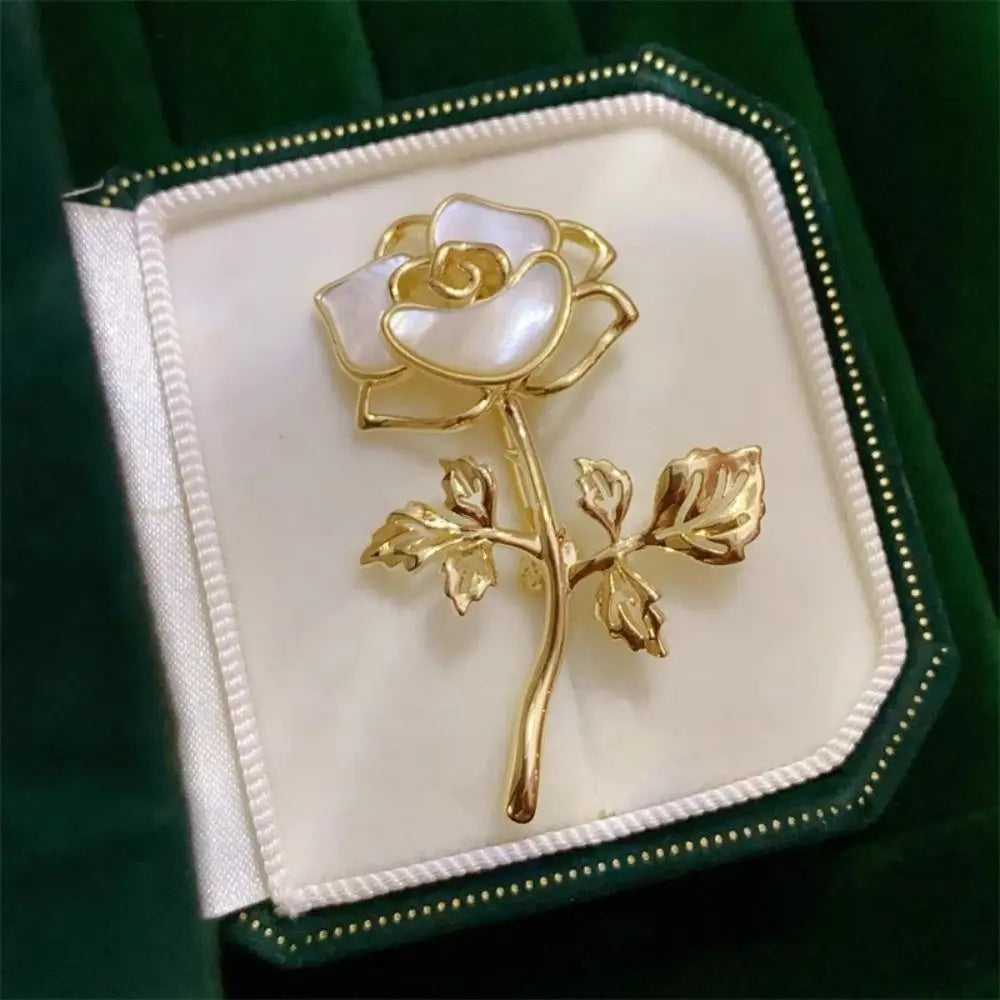 Luxury Fairy Rose Brooch