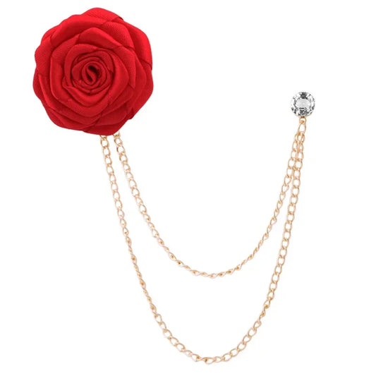 Handmade Rose Boutonniere