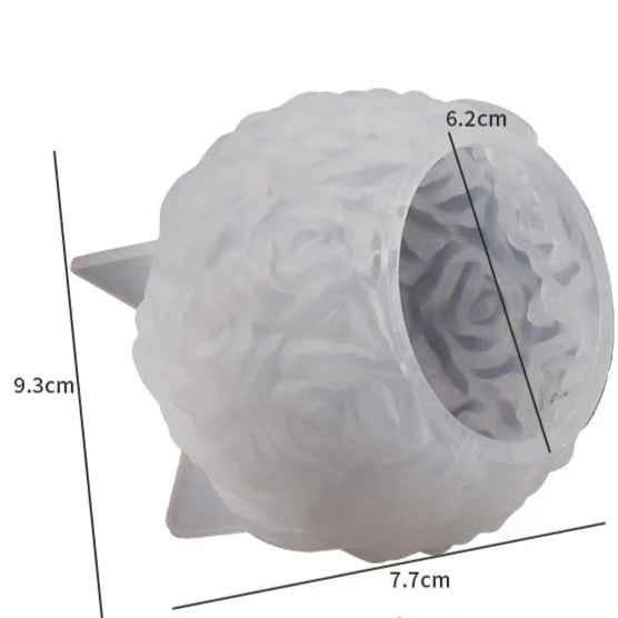 DIY 3D Rose Flower Silicone Mold
