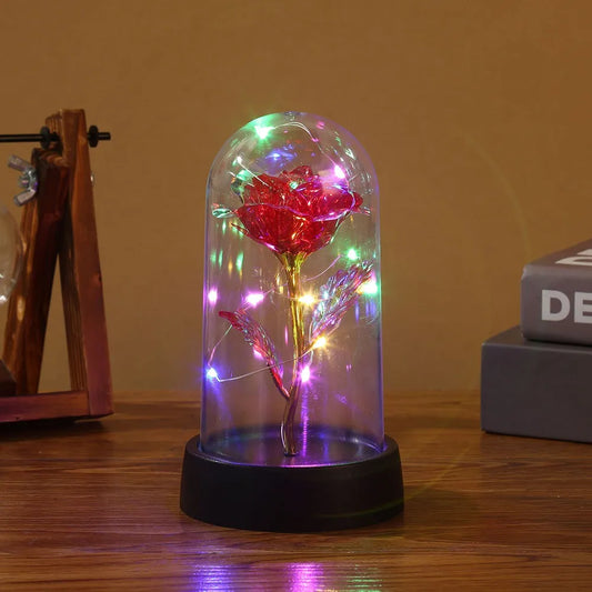 Galaxy LED Rose Dome Light