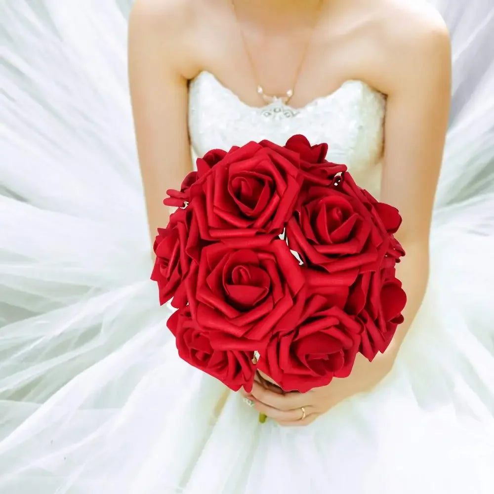 Multi-Color Artificial Roses