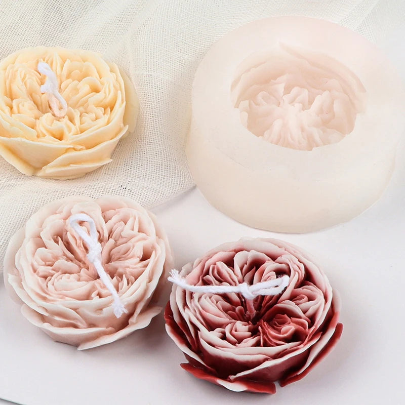 DIY 3D Rose Silicone Mold