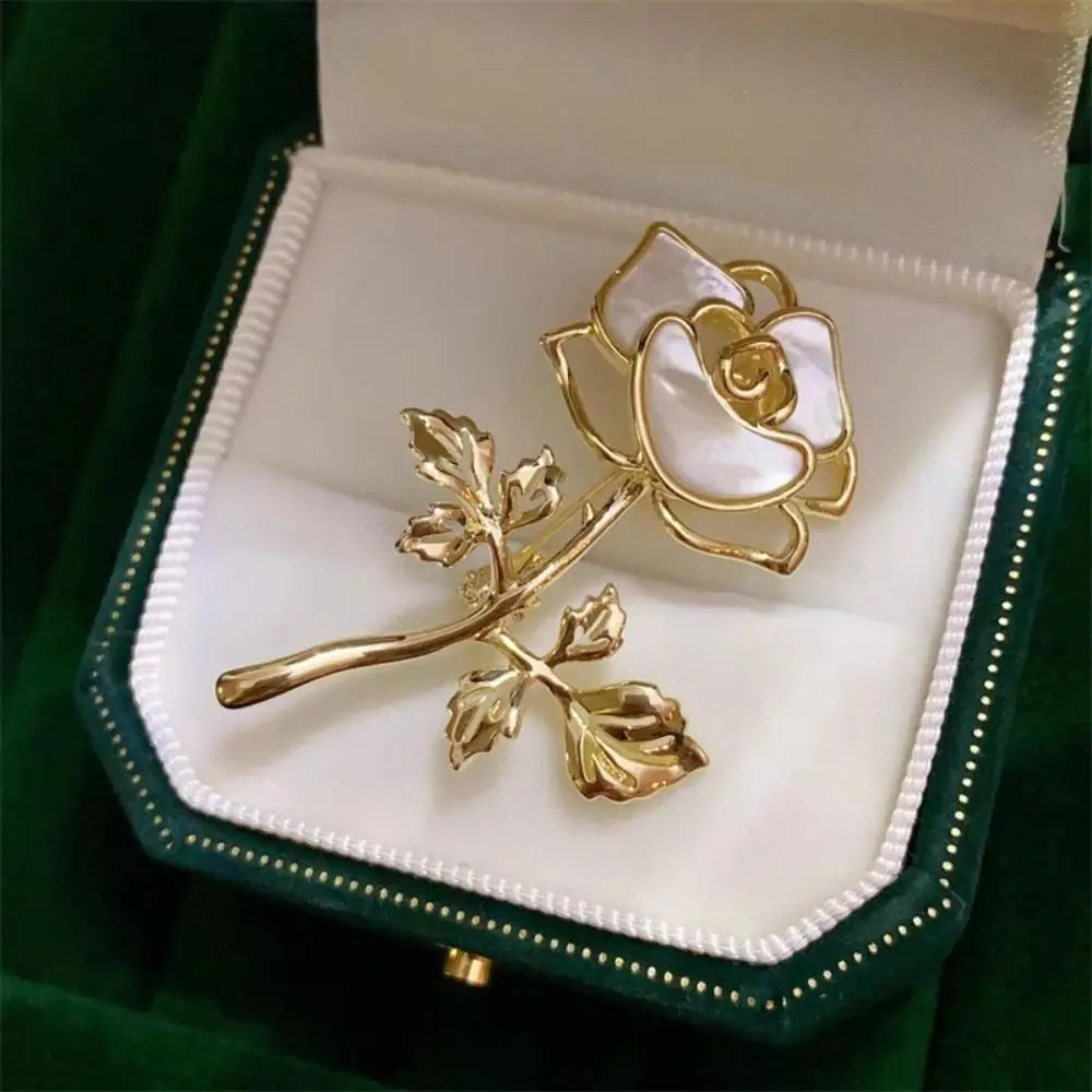Luxury Fairy Rose Brooch