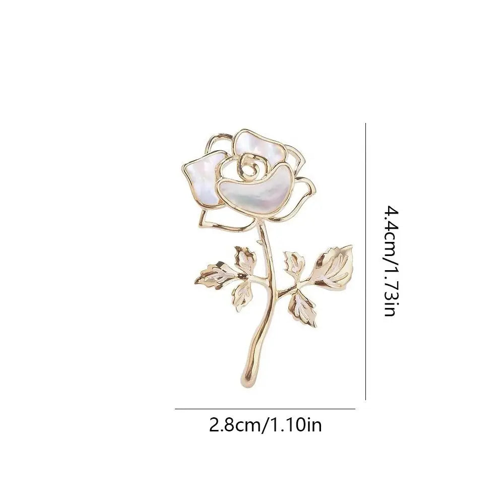 Luxury Fairy Rose Brooch