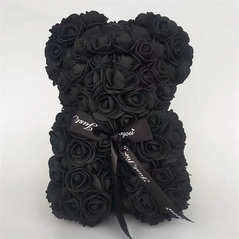 Romantic Artificial Flower Rose Teddy