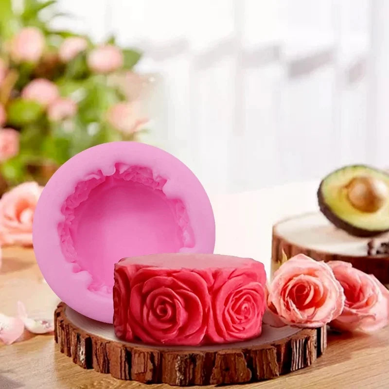 DIY 3D Rose Flower Silicone Mold