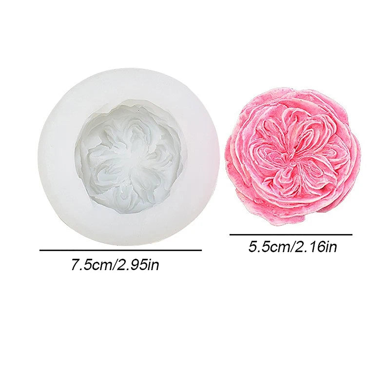 DIY 3D Rose Silicone Mold