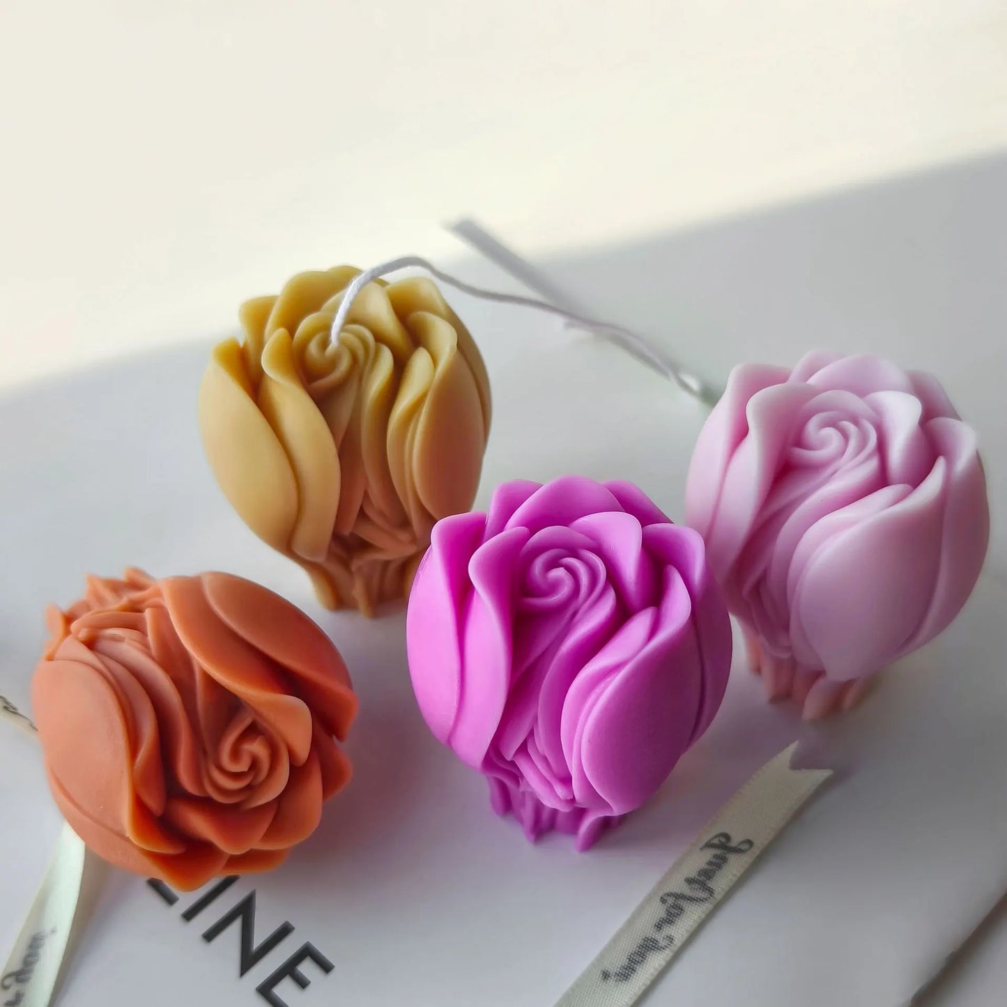 DIY 3D Rose Flower Silicone Mold