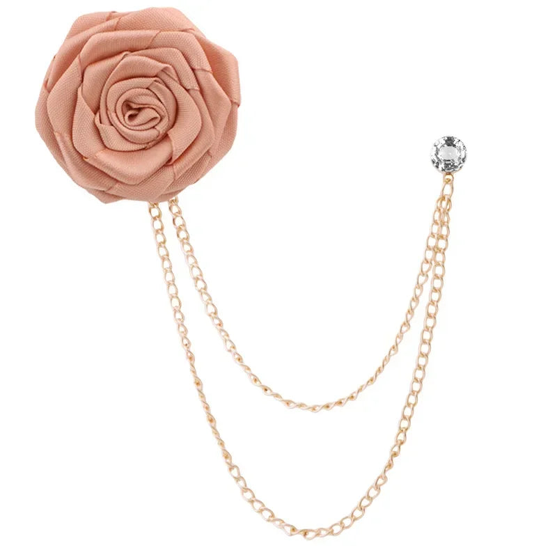 Handmade Rose Boutonniere