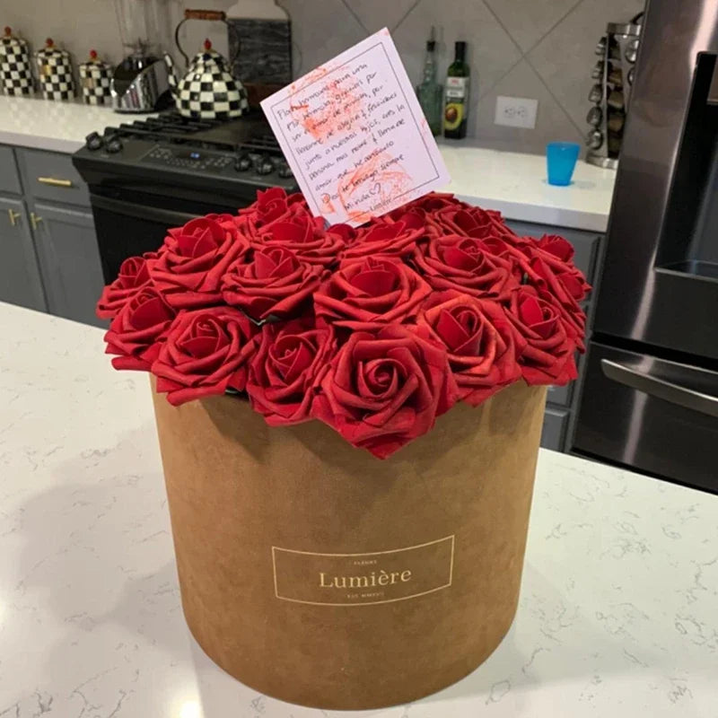 Multi-Color Artificial Roses