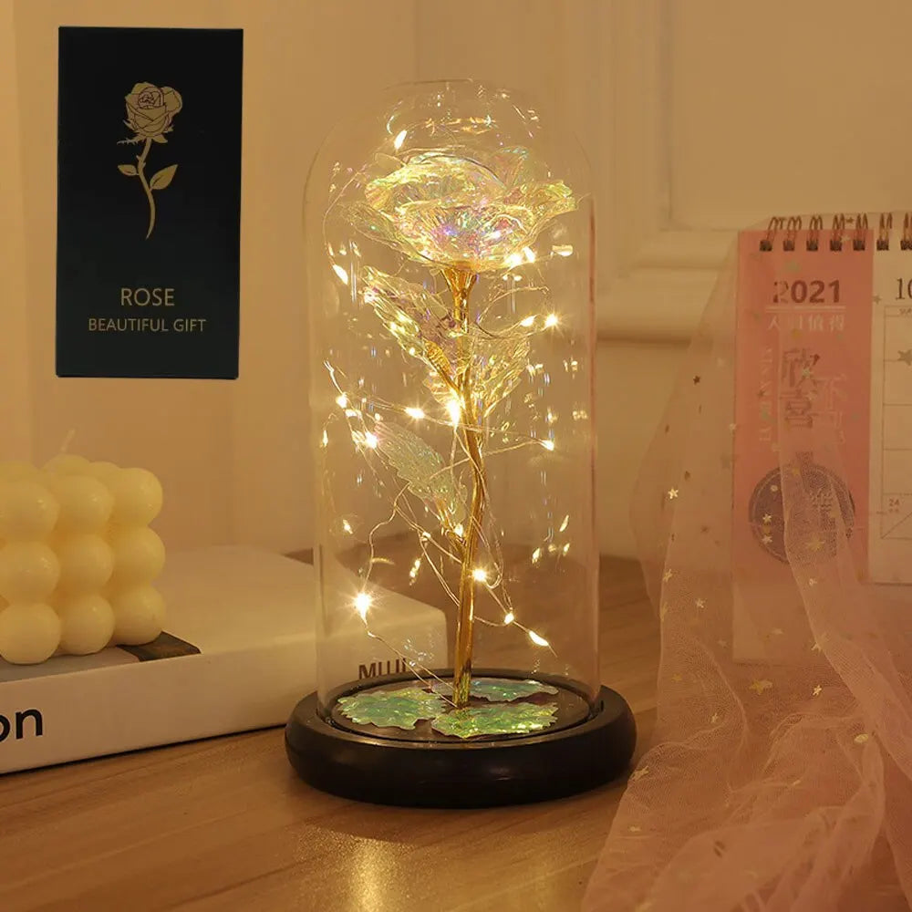 Galaxy LED Rose Dome Light