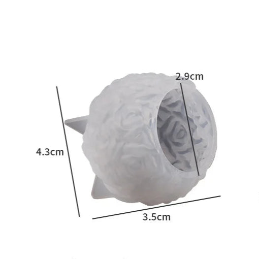 DIY 3D Rose Flower Silicone Mold