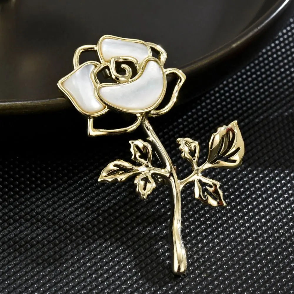 Luxury Fairy Rose Brooch