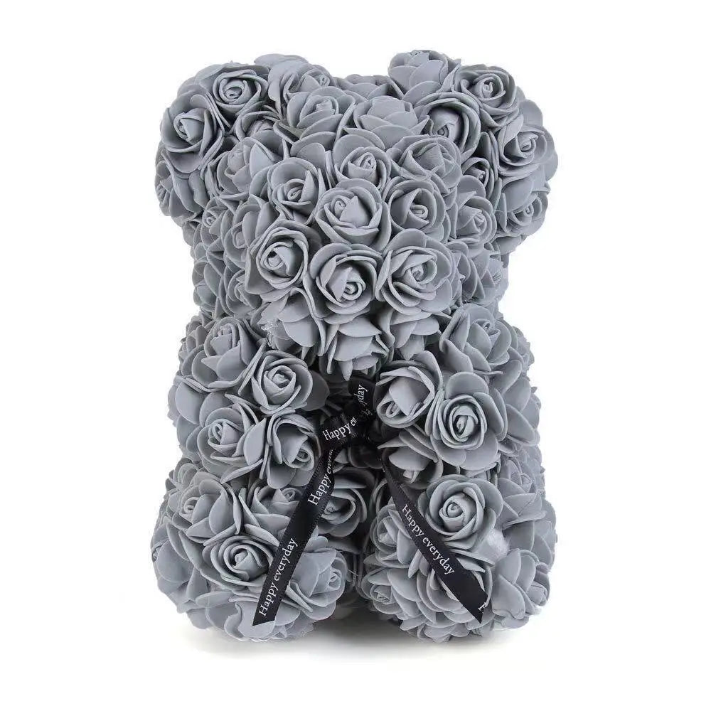 Romantic Artificial Flower Rose Teddy
