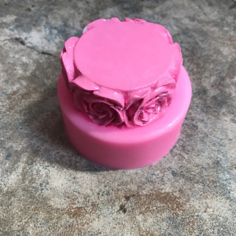 DIY 3D Rose Flower Silicone Mold