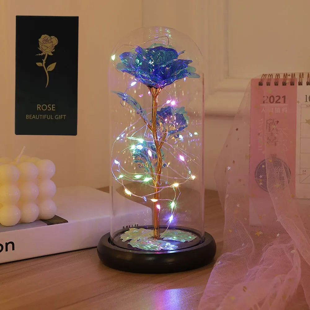 Galaxy LED Rose Dome Light
