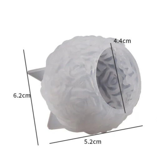 DIY 3D Rose Flower Silicone Mold